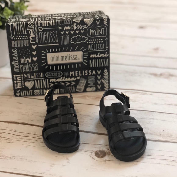 Mini Melissa Other - MINI MELISSA black sandals